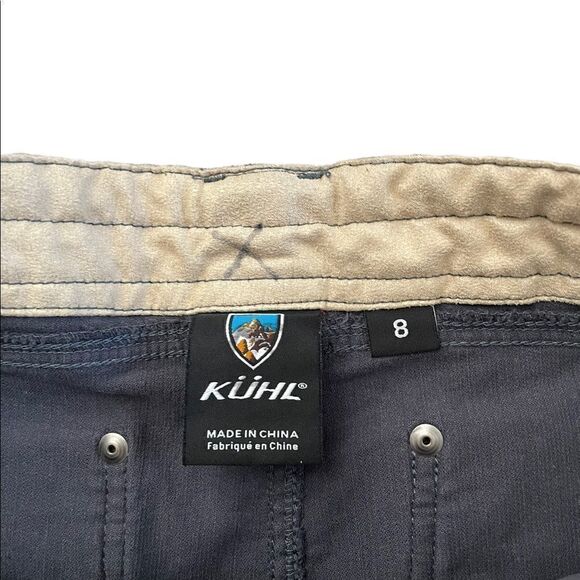 KUHL KORY CORDUROY Gray Skirt Size 8 - Picture 4 of 6